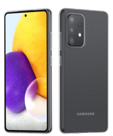 Siliconen hoesje transparant voor de Samsung Galaxy  A72 - 4G / A72 - 5G