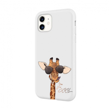 Apple iphone 11 11pro 11promax wit siliconen hoesje you so cool