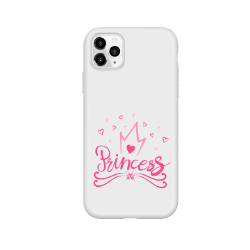 Apple iphone 11 pro 11promax siliconen hoesje princess