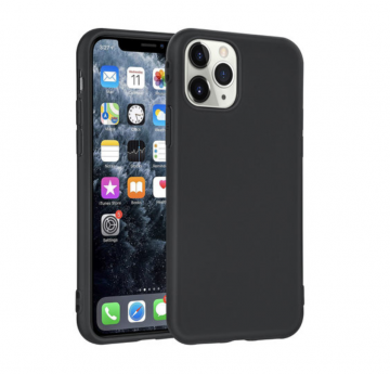 Apple iphone 11 pro siliconen hoesje zwart