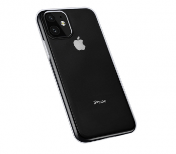 Apple iphone 11 siliconen cover hoesje transparant helder doorzichtig 1