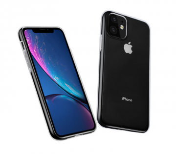 Apple iphone 11 siliconen cover hoesje transparant helder doorzichtig