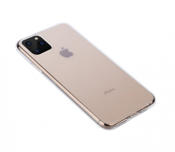 Apple Iphone 11 Pro siliconen hoesje helder transparant 1