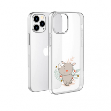 Apple iphone 13 pro hoesje apple iphone 13 pro max hoesje neushoorntje leuk telefoonhoesje apple iphone 13 pro schattig iphone 13 mini telefoonhoesje cover iphone 13 tpu transparant hoesje apple iphone 13 pro max