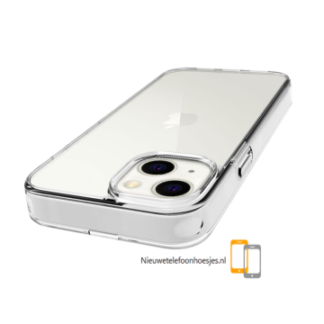 Apple iphone 13mini  transparant siliconen tpu clear case cover hoesje nieuwetelefoonhoesjes nl