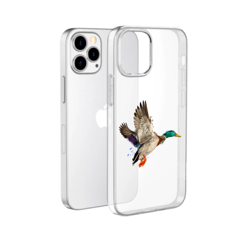 Apple iphone 13pro hoesje eend tropische iphone 13promax hoesjes transparant hoesje siliconen hoesjes iphone eend