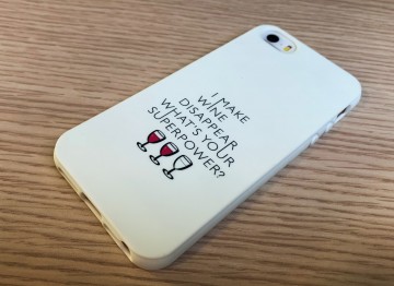 Apple iphone 5 5s se siliconen hoesje wit i make wine disappear whats your superpower