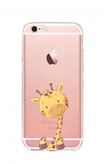 Apple iphone 6plus 6splus siliconen hoesje girafje