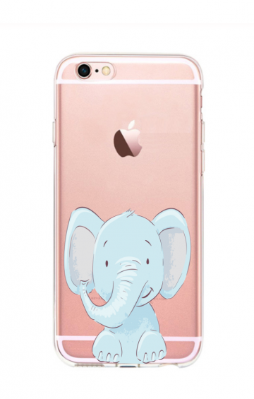 Apple iphone 6plus 6splus siliconen hoesje golifantje