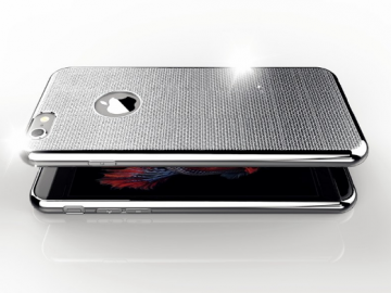 Apple Iphone 6 / 6S zachte siliconen hoesjes (gevlochten design)