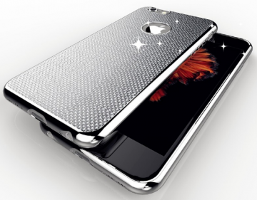 Apple Iphone 6 / 6S zachte siliconen hoesjes (gevlochten design)