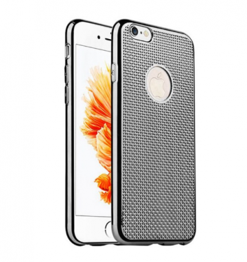Apple Iphone 6 / 6S zachte siliconen hoesjes (gevlochten design)