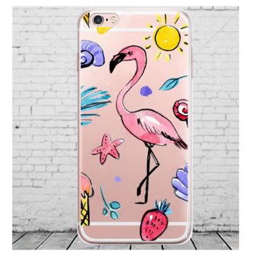 Apple iphone 6 6s hoesje zomer vakantie siliconen cover hoesjes Iphone 6 / 6S hoesjes