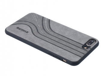 Apple iphone 7plus 8plus backcover hoesje remax zwart grijs 2