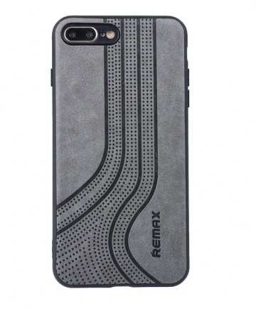Apple iphone 7plus 8plus hoesjes backcover hoesje remax zwart grijs