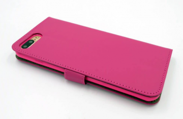 Apple iphone 7plus 8plus bookcase hoesje roze1