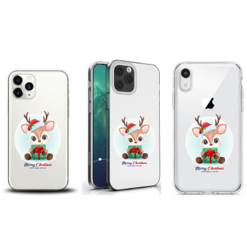 Apple iphone siliconen kerst hoesjes