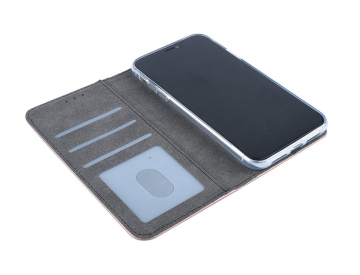 Apple iphone xr bookcase hoesje roze goud 4 1