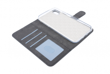 Apple iphone xr bookcase hoesje zwart1