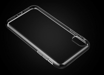 Apple iphone xr hoesje transparant doorzichtig siliconen hoesje2