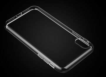 Apple iphone xs max hoesjes transparant siliconen hoesje2