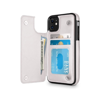 Apple iphone11 wit backcover hoesje pinpasvakje