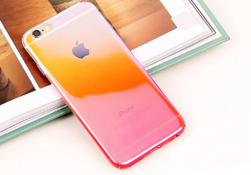 Backcover hoesje glanzend voor de Apple Iphone 6 / 6s / 7 / 8 roze2