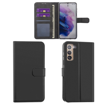 Bookcase hoesje samsung galaxy s21 plus zwart