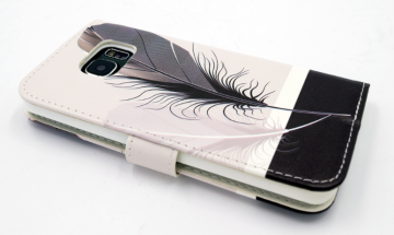 Bookcase hoesje voor de samsung galaxy s6 edge modern1