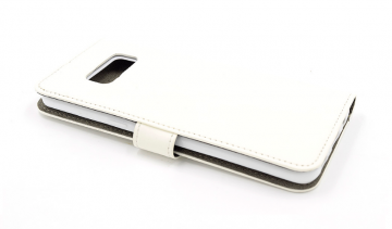 Bookcase hoesje voor de samsung galaxy s8 wit 1