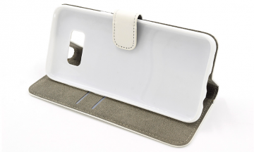 Bookcase hoesje voor de samsung galaxy s8 wit 2