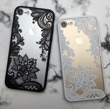 Apple Iphone 6 / 6S / 7 / 8 / SE 2020 / SE2022 bloemen mandala hoesjes