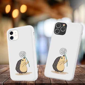 Egel  paardenbloem telefoonhoesjes apple iphone 11 serie1