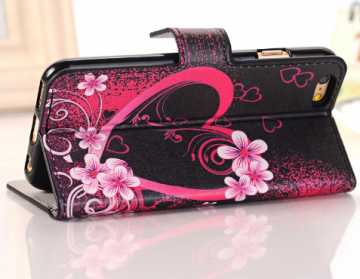 Apple Iphone 7 Plus / 8 Plus flipcase hoesje (Love)