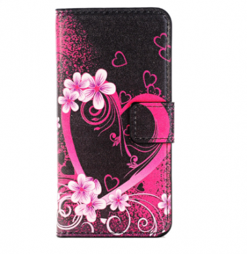 Apple Iphone  7Plus / 8 Plus flipcase hoesje (Love)