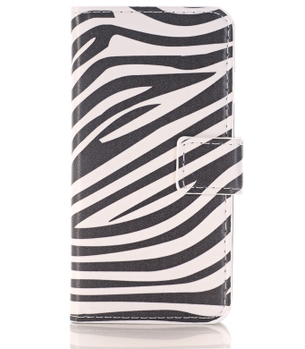 Apple Iphone 7 Plus / 8 Plus bookcase hoesje (Zebra)