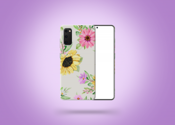 Galaxys20s20plus s20ultrasamsungbloemen telefoonhoesjwit siliconen hoesje