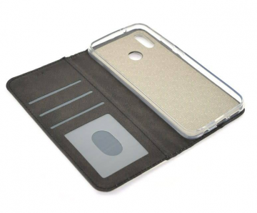 Huawei ascend p20 lite hoesje bookcase bescherm hoesje wit 1