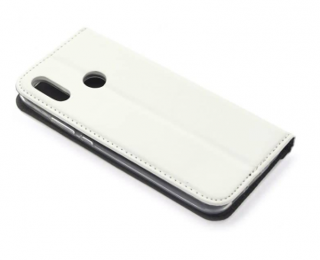 Huawei ascend p20 lite bookcase bescherm hoesje wit 2
