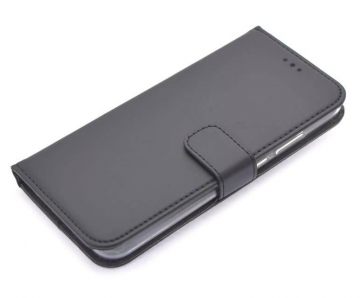 Huawei ascend p20 lite bookcase bescherm hoesje zwart 1