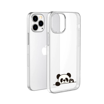 Apple Iphone 12 mini / 12 / 12 pro / 12 pro max leuk pandaatje hoesje