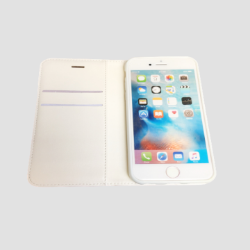 Iphone bookcase wit open iphone 6 / iphone 6S