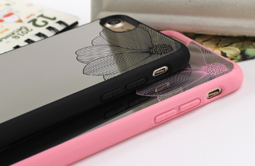 Siliconen spiegel hoesjes voor de Apple Iphone 6 / 6S / 7 / 8 / SE 2020 SE2022