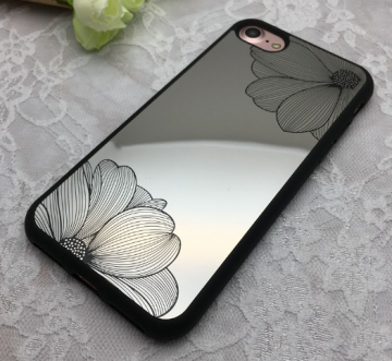 Siliconen spiegel hoesjes voor de Apple Iphone 6 / 6S / 7 / 8 / SE 2020 SE2022