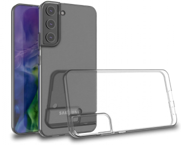 Samsung galaxy S22 hoesje - S22 Plus hoesje siliconen cover hoesje transparant