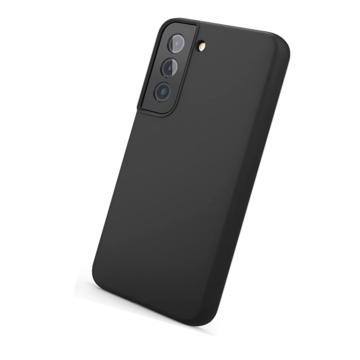 Samsung galaxy S22 - S22 Plus zwart siliconen hoesje