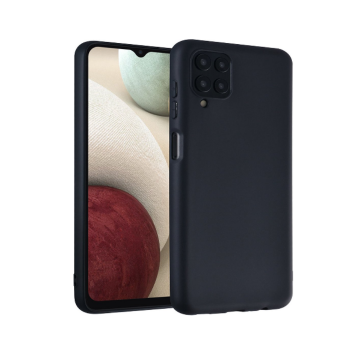 Samsung galaxy a12  zwart hoesje a12 telefoonhoesje cover a12 siliconen hoesje s12 zwart