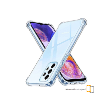 Samsung galaxy a13 4g siliconen hoesje transparant cover