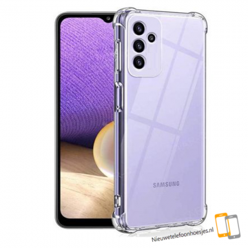 Samsung galaxy a13 5g siliconen hoesje anti shock perfecte camera uitsparingen