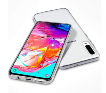 Samsung galaxy a50 siliconen hoesje transparant1